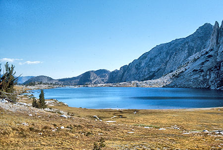 Silver Pass Lake  - John Muir Wilderness 30 Aug 1976
