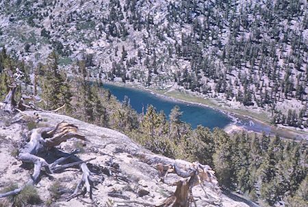 Fourth Recess Lake - John Muir Wilderness 12 Aug 1962