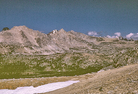 Pioneer Basin from Mono Pass Trail - John Muir Wilderness 26 Aug 1967