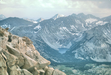 Mono Pass and Fourth Recess from Mt. Stanford