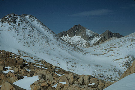 Seven Gables from Italy Pass - John Muir Wilderness 12 Jun 1977