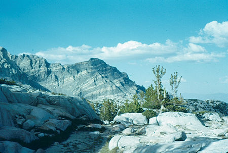 View from Granite Park - John Muir Wilderness Aug 1959