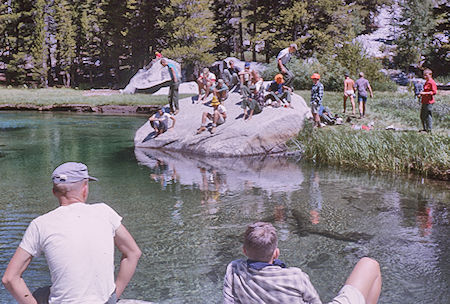 Ready to go swimming at Grouse Meadow - Kings Canyon National Park 19 Aug 1963