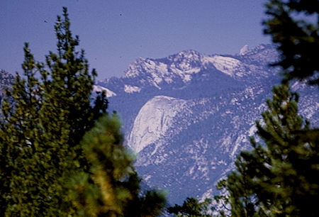 Tehipite Dome several miles upstream from Simpson Meadow - Kings Canyon National Park 29 Aug 1969