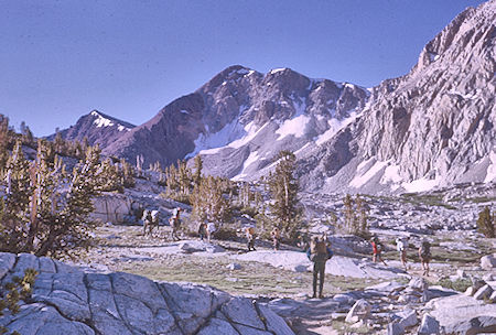 On the trail to Pinchot Pass - Kings Canyon National Park 22 Aug 1963