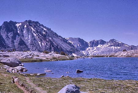 View south descending from Pinchot Pass - Kings Canyon National Park 22 Aug 1963