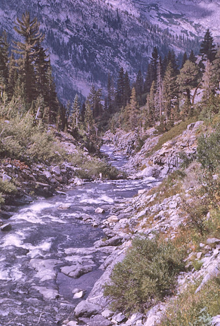 Woods Creek - Kings Canyon National Park 28 Aug 1970