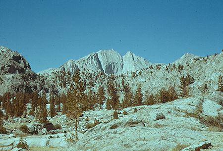 King Spur west of Rae Lakes - Kings Canyon National Park 25 Aug 1960