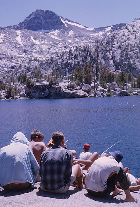Fishing at Rae Lake - Kings Canyon National Park 23 Aug 1963