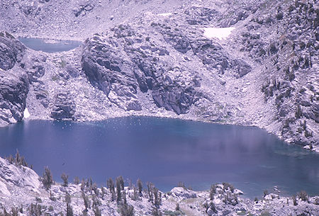 Sixty Lakes from Fin Dome - Kings Canyon National Park 31 Aug 1970