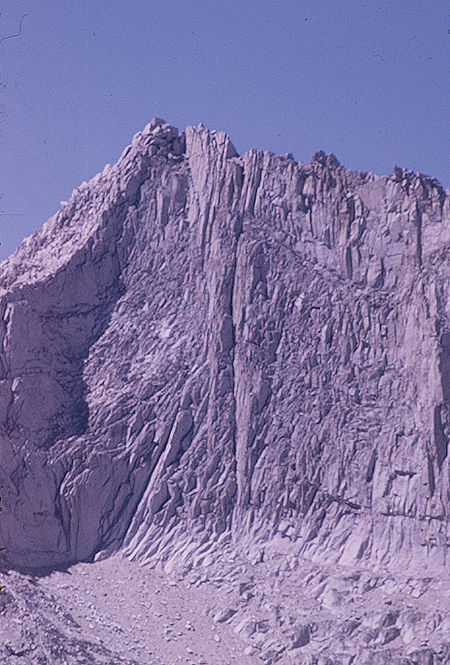 Mount Clarence King from Fin Dome - Kings Canyon National Park 31 Aug 1970