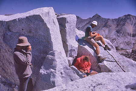 On top of Mount Cotter - Kings Canyon National Park 01 Sep 1970