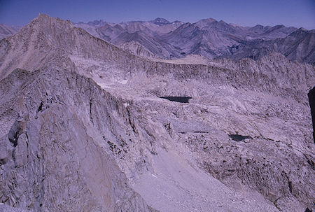Mount Clarence King from Mount Cotter - Kings Canyon National Parl 01 Sep 1970