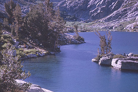 Lake at Gardiner Creek camp - Kings Canyon National Park 04 Sep 1970