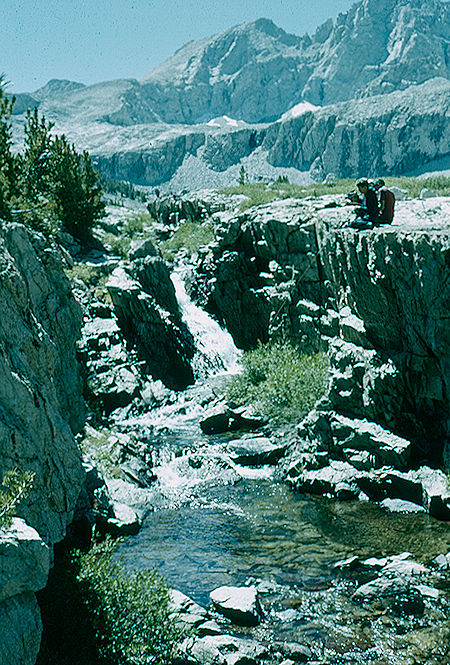 Fishing on Bubbs Creek - Kings Canyon National Park 30 Aug 1960