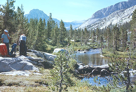 Bubbs Creek, Center Peak - Kings Canyon National Park 22 Aug 1971