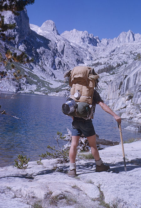 Lake Reflection - Kings Canyon National Park 28 Aug 1963