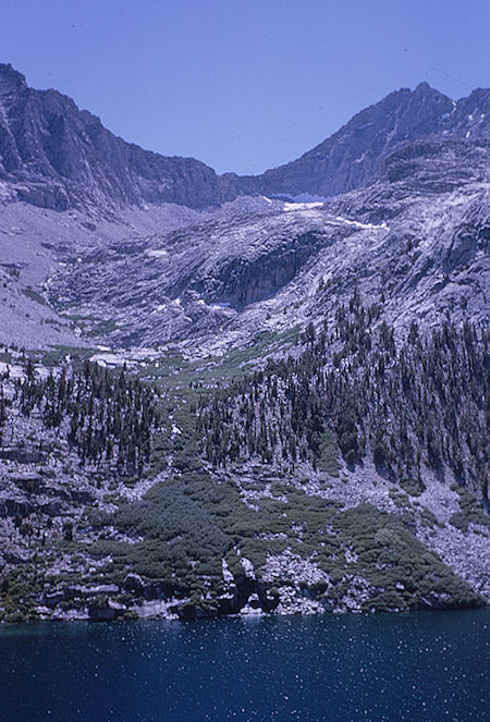 Milly's Foot Path from Lake Reflection - Kings Canyon National Park 28 Aug 1963