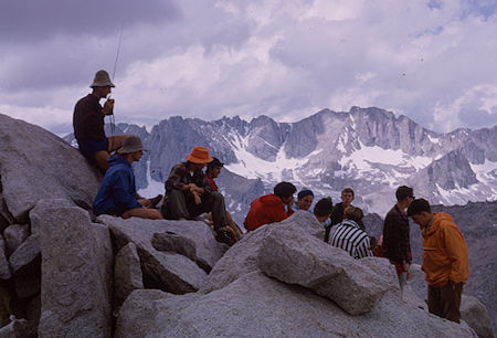 Climbers on top of Mt. Bradley - 16 Aug 1965