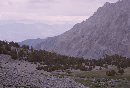We missed stopping at this campsite below Junction Pass - 17 Aug 1965