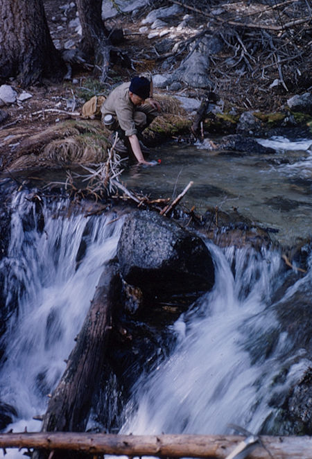Side creek along George Creek - May 1964