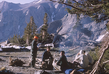 Camp at 11,000' on North Fork George Creek - Jul 1965