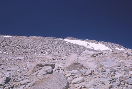 Final slope on route to top of Mt. Williamson - Jul 1964