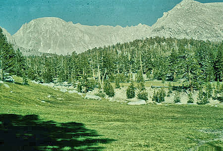 Upper Crabtree Meadow, Mt. Whitney, near Crabtree Ranger Station - 00 Jul 1957