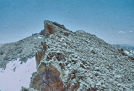 Mt. Muir from Mount Whitney Trail - 24 Jul 1957