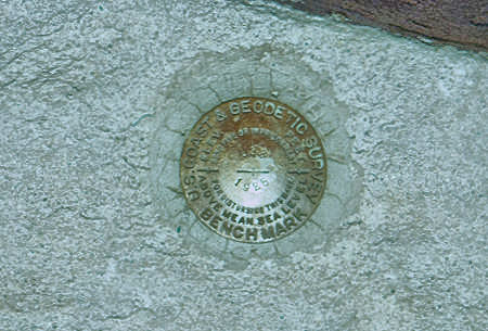 Geodetic survey bench mark