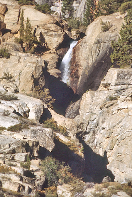 Waterfall from Kern-Kaweah - Sequoia National Park 01 Sep 1971