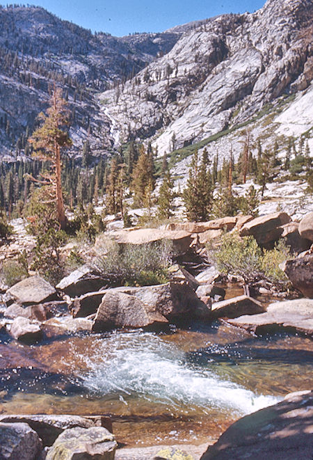 Kern-Kaweah River (foreground), Picket Creek - Sequoia National Park 01 Sep 1971