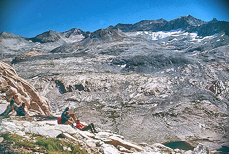 Rest stop descending from Triple Divide Peak - Sequoia National Park 02 Sep 1971