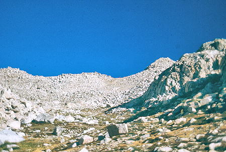 Approaching Colby Pass - Sequoia National Park 03 Sep 1971