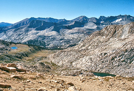 View from Colby Pass - Sequoia National Park 03 Sep 1971