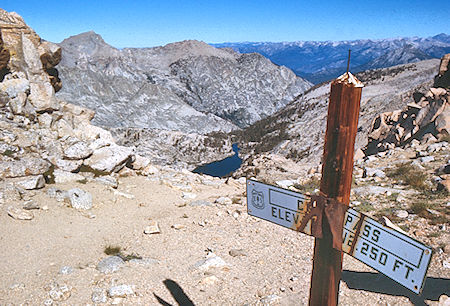 Colby Pass - Sequoia National Park 03 Sep 1971