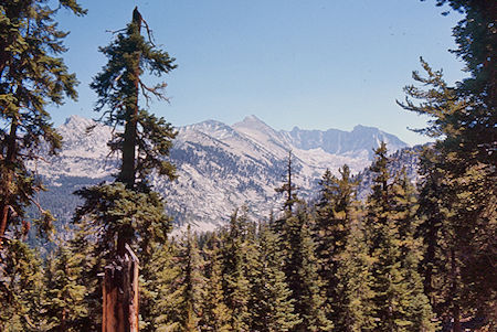 Cross Mountain, North Guard from Sphinx Creek - Kings Canyon National Park 04 Sep 1971