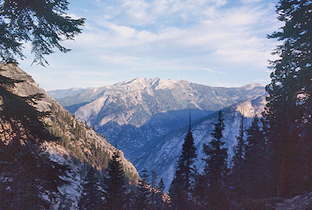 Mt. Hutchings from Sphinx Creek trail - Kings Canyon National Park 05 Sep 1971