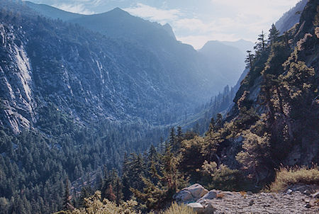 Bubbs Creek from Sphinx Creek trail - Kings Canyon National Park 05 Sep 1971