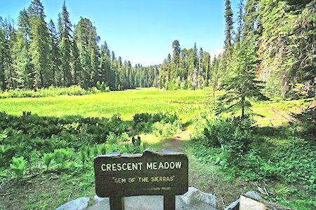 Crescent Meadow - Sequoia National Park NPS Photo