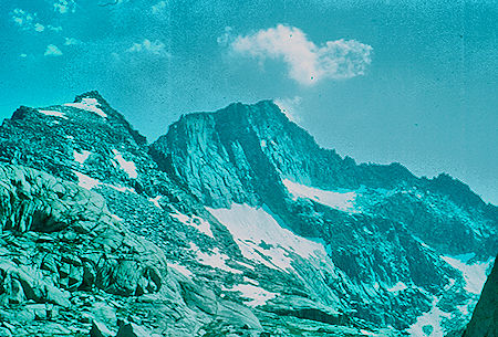 Eagle Scout Peak from Kaweah Gap - Sequoia National Park 20 Jul 1957