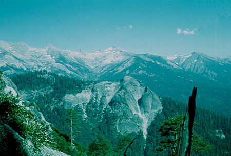 Sugar Bowl Dome from High Sierra Trail - Sequoia National Park 18 Jul 1957