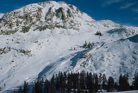 Slopes north of Pear Lake Ski Hut - Sequoia National Park 1973