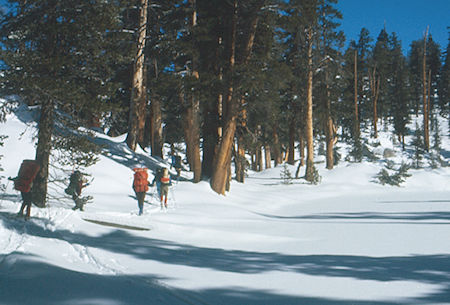 Heather Lake on the way in - Sequoia National Park 1973