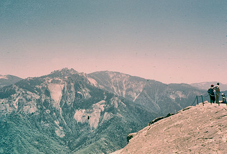 View from Mono Rock (12) - Sequoia National Park 15-17 Jul 1957