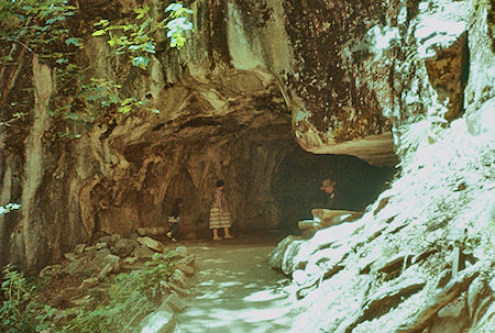 Entrance to Crystal Cave - Sequoia National Park 16 Jul 1954