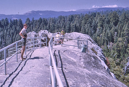 Steve and David Henderson on Moro Rock (12) - Sequoia National Park 02 Jun 1968