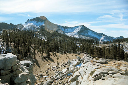 Sierra Nevada - Sequoia National Park - Mt. Silliman route from crest - October 1973