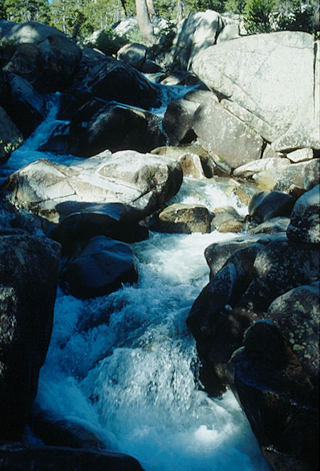 West Walker River above Walker Meadow - Hoover Wilderness - Aug 1993