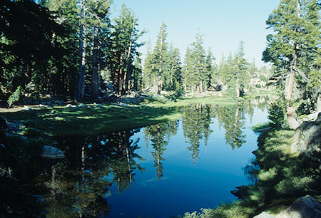 Pond enroute to Lower Twin Lake - Yosemite National Park - Aug 1993